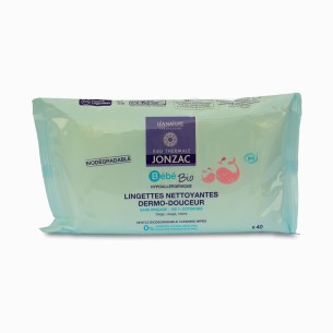LÉA NATURE Jonzac Baby toallitas biodegradables 40 unidades
