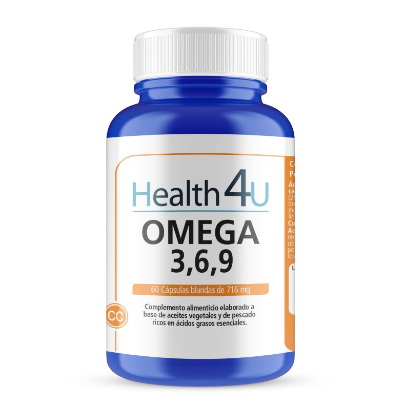H4U Omega 3,6,9 60 cápsulas blandas