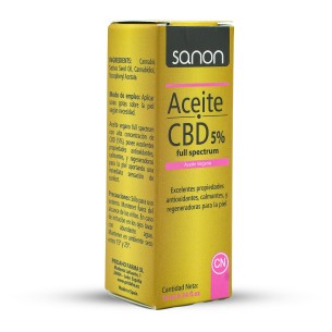 SANON Aceite CBD 5% 10 ml