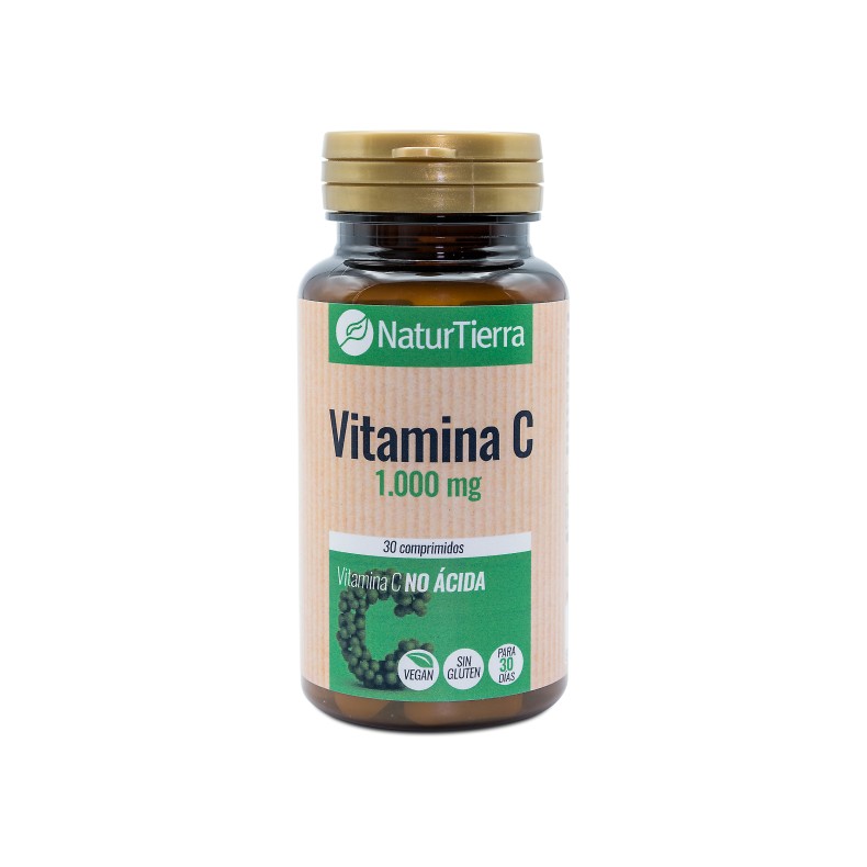 NATURTIERRA Vitamina C 30 comprimidos