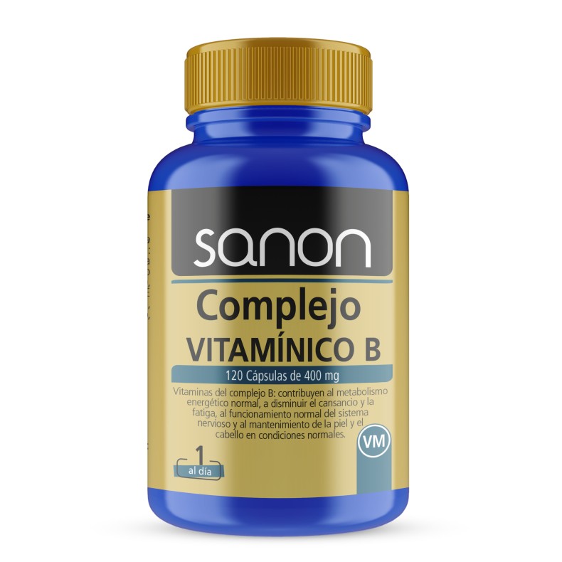SANON Complejo Vitamínico B 120 cápsulas
