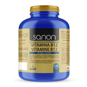 SANON Vitamina B12 365 cápsulas