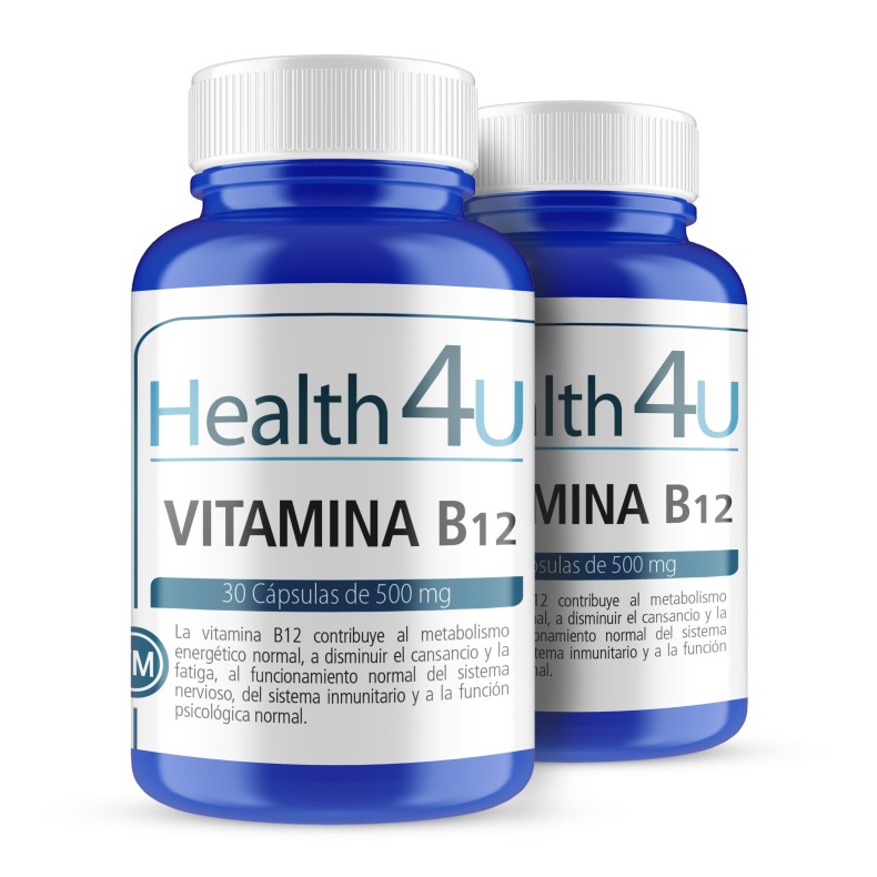 H4U Vitamina B12 30 cápsulas pack 2