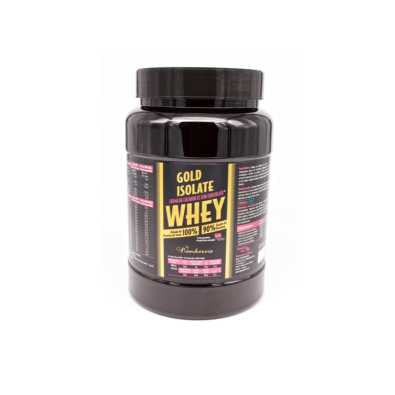 NANKERVIS Gold isolate whey crema de cacahuete con chocolate 1