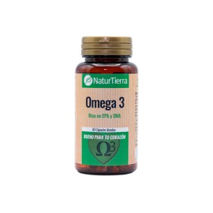 NATURTIERRA Omega 3 80 cápsulas blandas