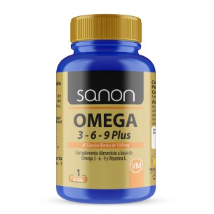 SANON Omega 3,6,9 Plus 60 cápsulas blandas