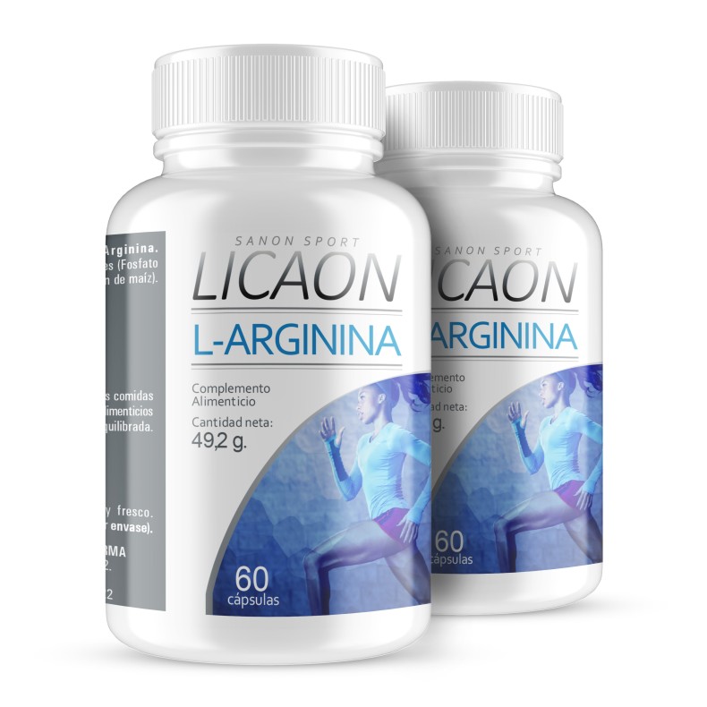 SANON SPORT LICAON L-Arginina 60 cápsulas Pack 2