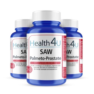 H4U Saw Palmeto-Prostate 60 comprimidos pack 3