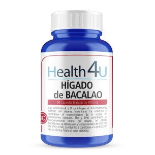 H4U Hígado de Bacalao 60 cápsulas blandas