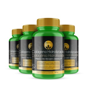 PHYTOFARMA Colágeno Hidrolizado 180 comprimidos Pack 4