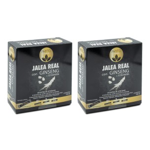 PHYTOFARMA Jalea real con ginseng + schisandra 12 sticks de