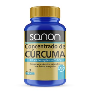 SANON Concentrado de Cúrcuma 30 cápsulas vegetales