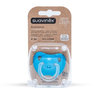 SUAVINEX Chupete Evolution Silicona 0-6 meses