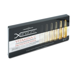 XENSIUM Proteoglicanos Vitamina C+ 10 ampollas de 2 ml