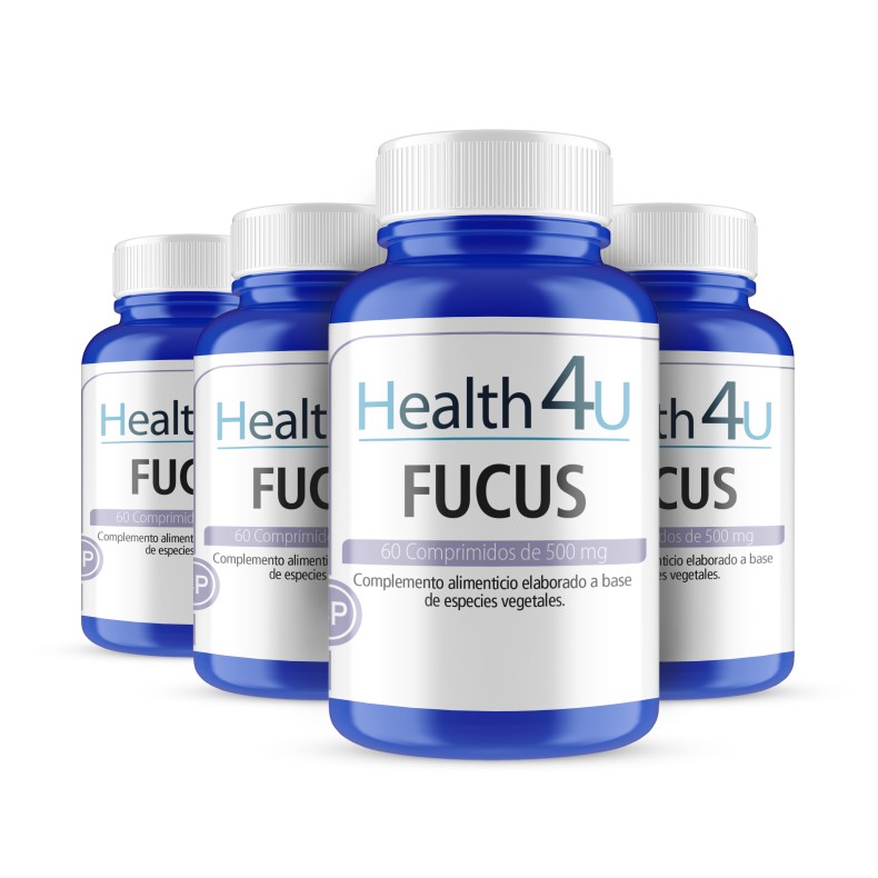 H4U Fucus 60 comprimidos Pack 4