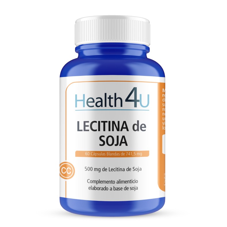 H4U Lecitina de soja 60 cápsulas blandas