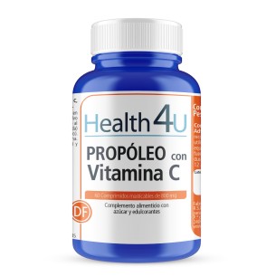 H4U Propóleo con vitamina C 60 comprimidos masticables