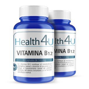 H4U Vitamina B12 30 cápsulas pack 2