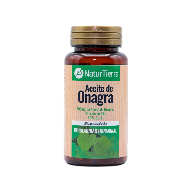 NATURTIERRA Aceite de onagra 60 cápsulas blandas