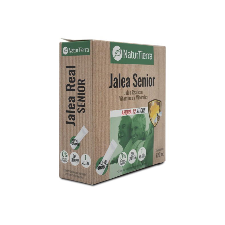 NATURTIERRA Jalea real senior con vitaminas y minerales 12