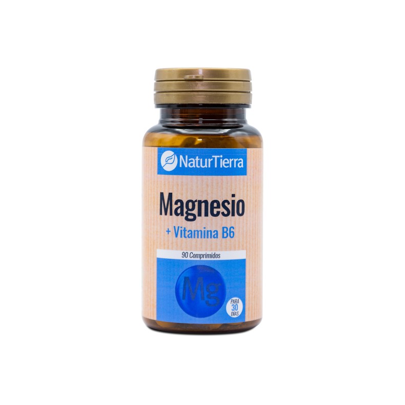 NATURTIERRA Magnesio + Vitamina B6 90 comprimidos