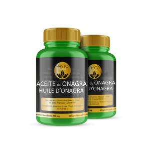 PHYTOFARMA Aceite de onagra 450 cápsulas blandas Pack 2