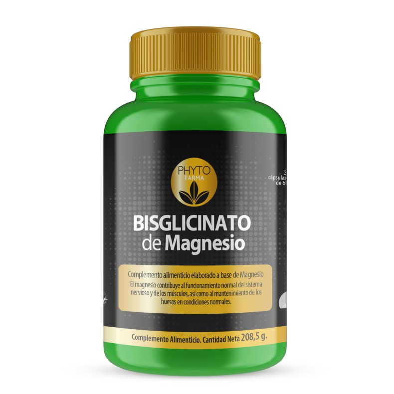 PHYTOFARMA Bisglicinato de Magnesio 300 cápsulas vegetales