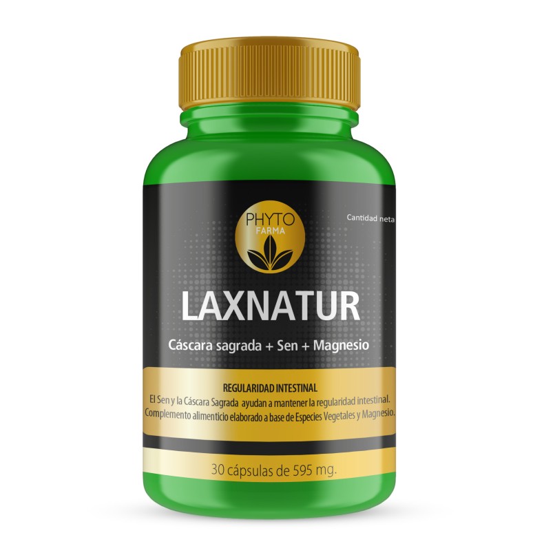 PHYTOFARMA Laxnatur Cáscara sagrada+ Sen +Magnesio 30 cápsulas