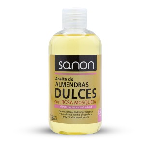 SANON Aceite de Almendras con Rosa Mosqueta 250 ml