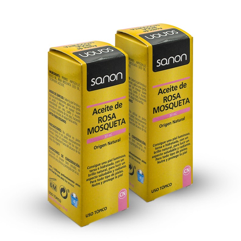 SANON Aceite de Rosa Mosqueta 30 ml Pack 2