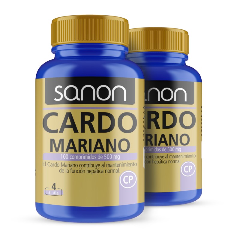 SANON Cardo Mariano 100 comprimidos pack 2