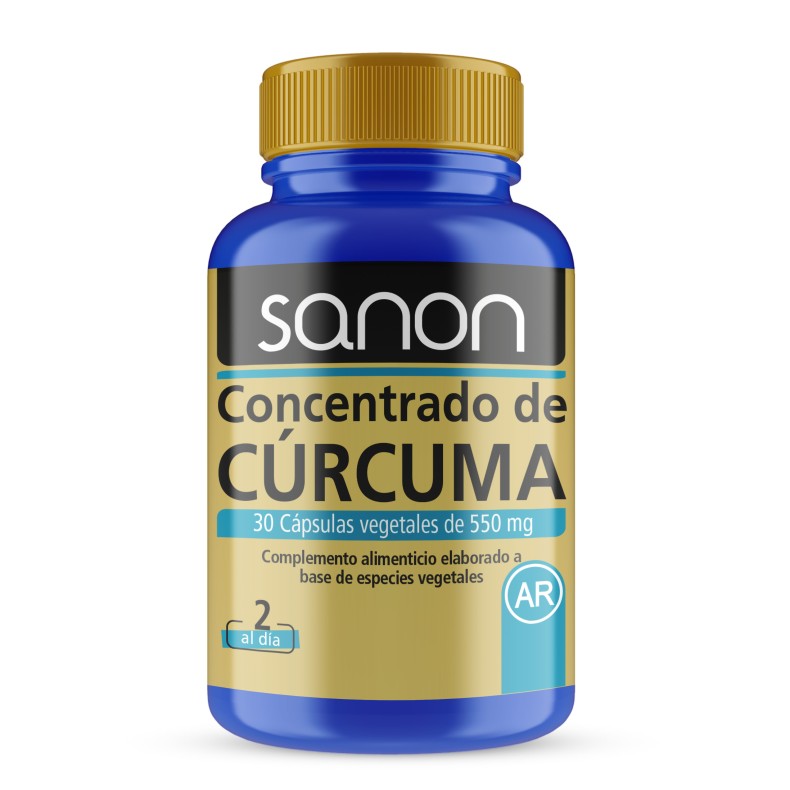 SANON Concentrado de Cúrcuma 30 cápsulas vegetales