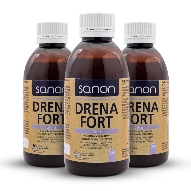 SANON Drena Fort 250 ml Pack 3