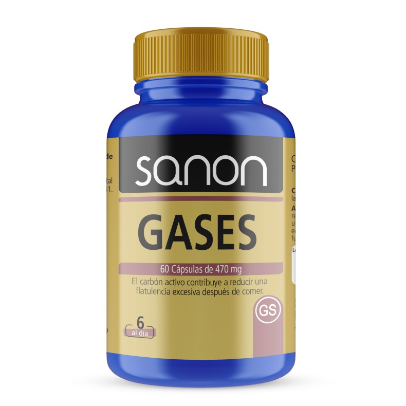 SANON Gases 60 cápsulas