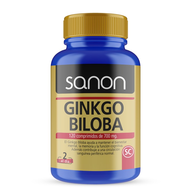 SANON Ginkgo Biloba 120 comprimidos