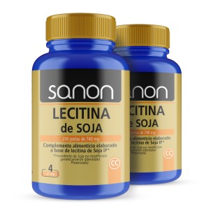 SANON Lecitina de Soja 200 perlas Pack 2