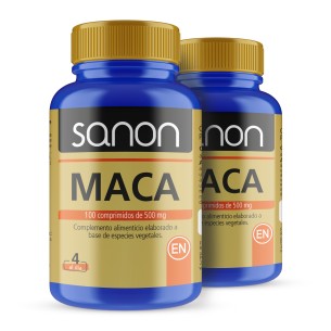 SANON Maca 100 comprimidos pack 2