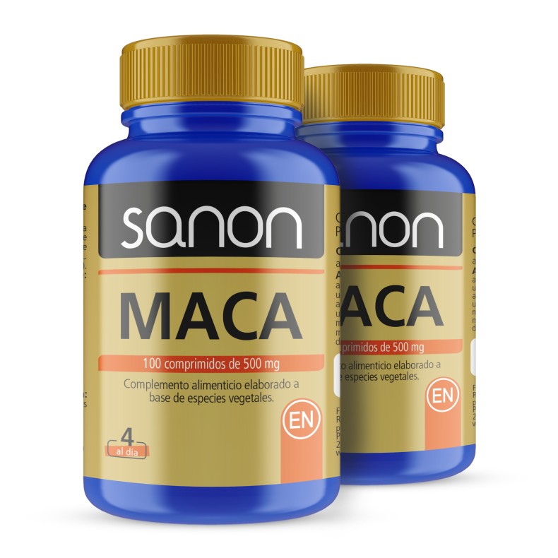 SANON Maca 100 comprimidos pack 2