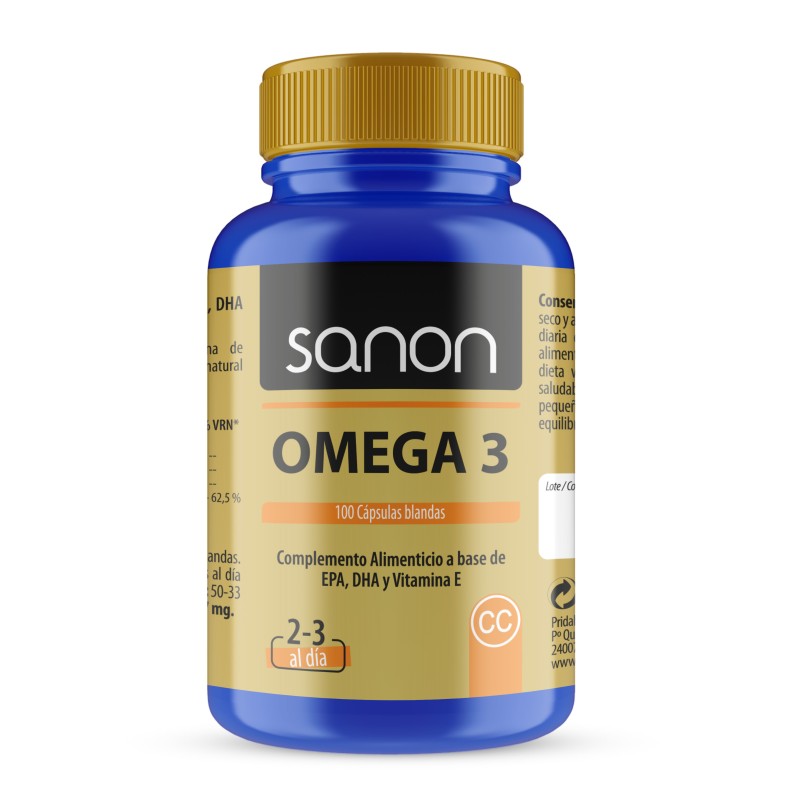 SANON Omega 3 100 cápsulas blandas