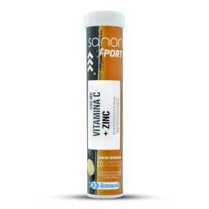 SANON SPORT Vitamina C + Zinc 20 comprimidos efervescentes