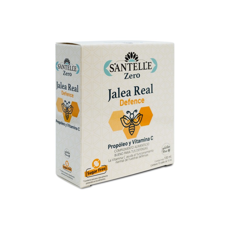 SANTELLE Jalea real defence con propóleo y vitamina C 10 viales