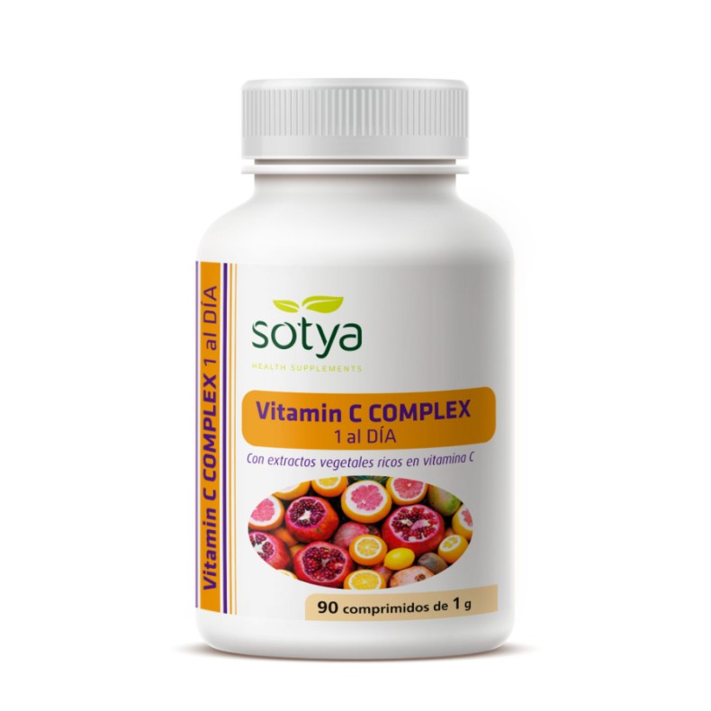 SOTYA Vitamina C Complex 90 comprimidos de 1 g