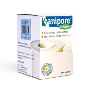 SANIPORE Sensitive Esparadrapo 10m x 10cm