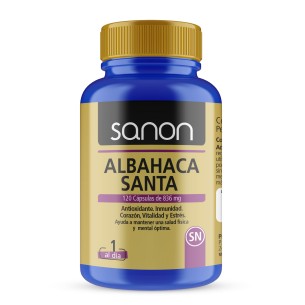 SANON Albahaca Santa 120 capsulas