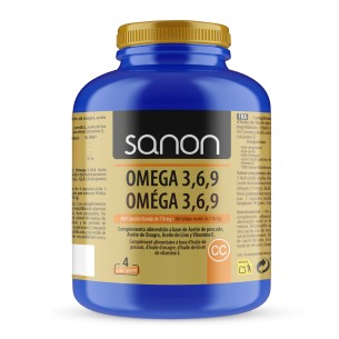 SANON Omega 3,6,9 360 cápsulas blandas