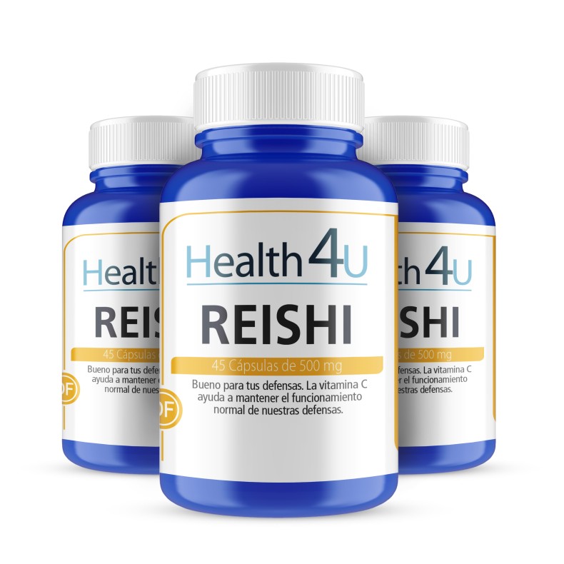 H4U Reishi 45 capsulas pack 3