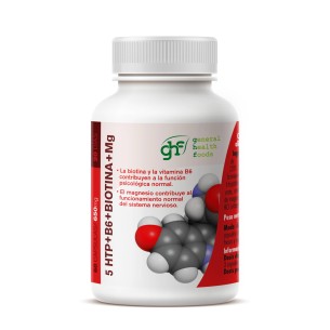 GHF 5-HTP+B6+biotina+mg 60 cápsulas