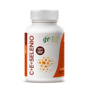 GHF C+E+Selenio 100 comprimidos masticables 500 mg