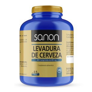 SANON Levadura de Cerveza 400 comprimidos