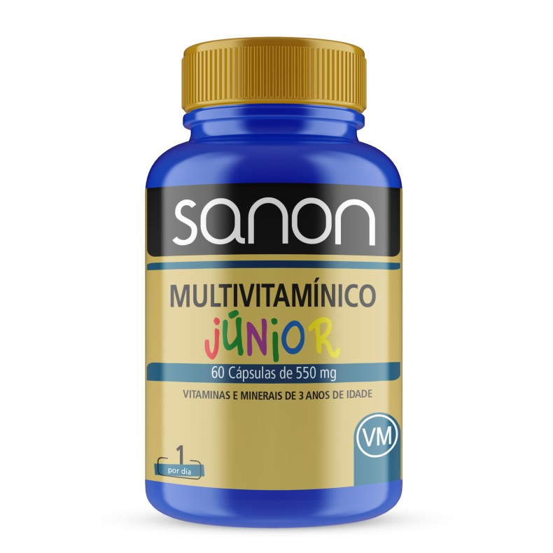 SANON Multivitamínico Junior 60 cápsulas